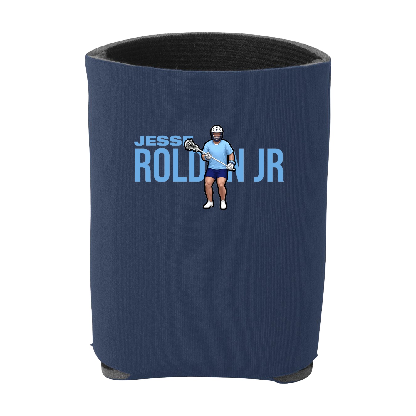 Can Holder — Player Name in Navy