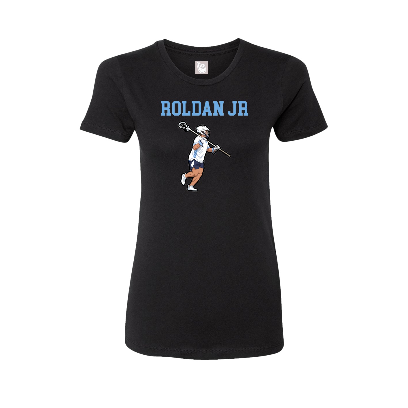 Fitted Women's Tee — Shirsey in Black