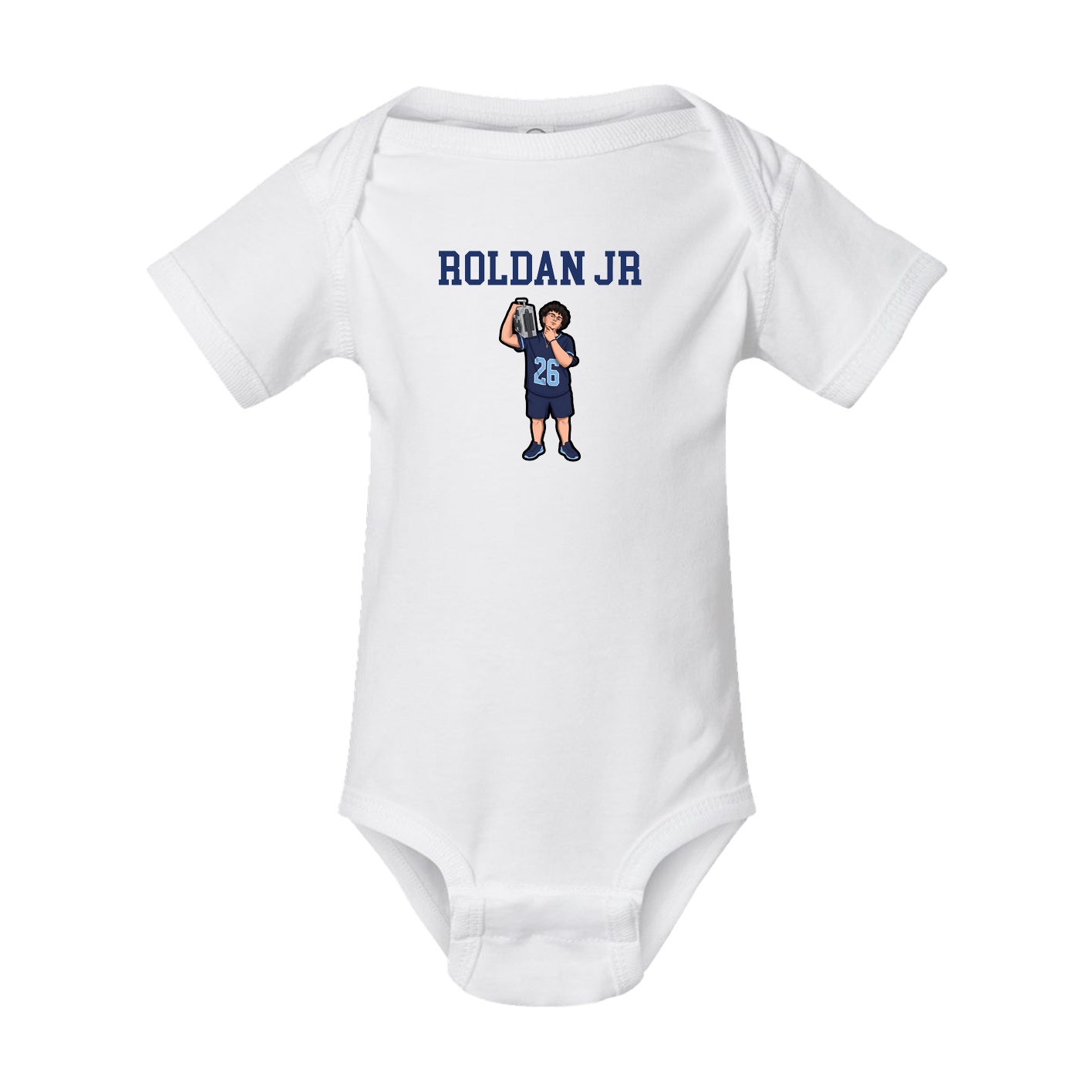 Baby Onesie — Shirsey in White