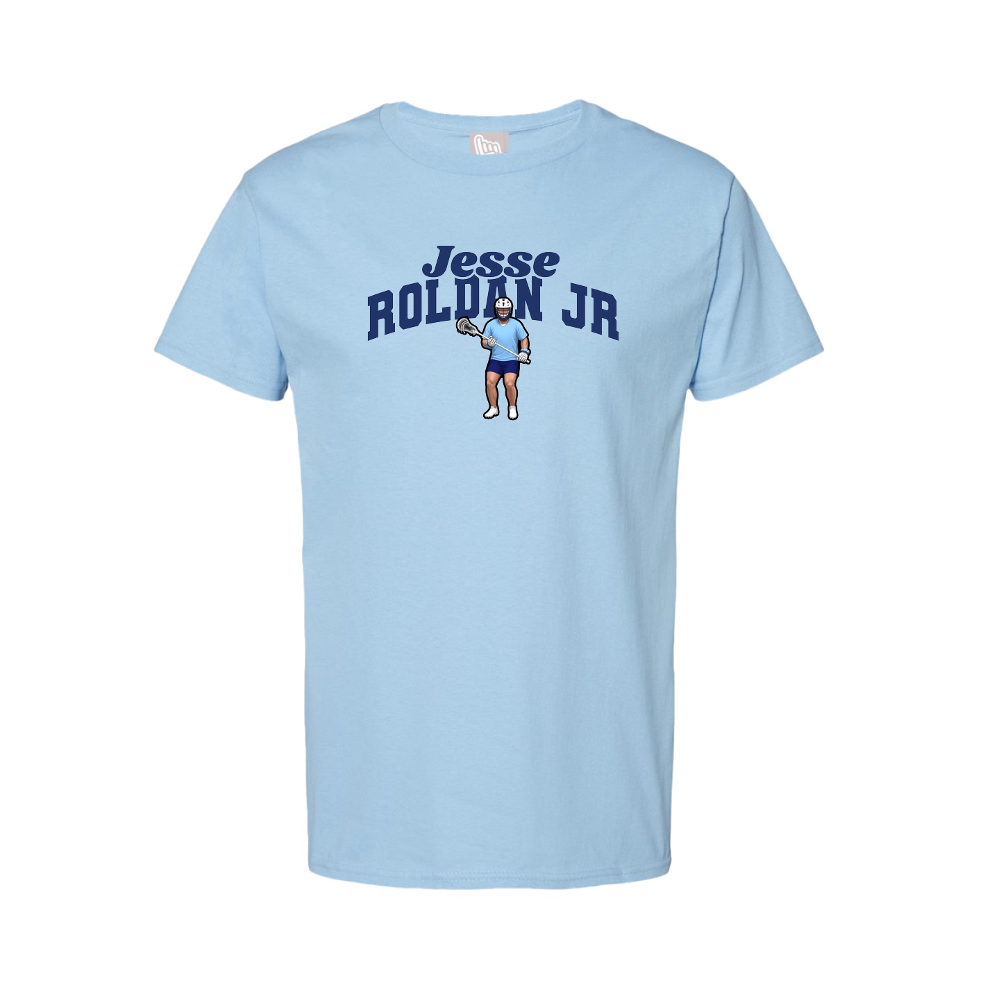 Tee — Signature Arch in Light Blue