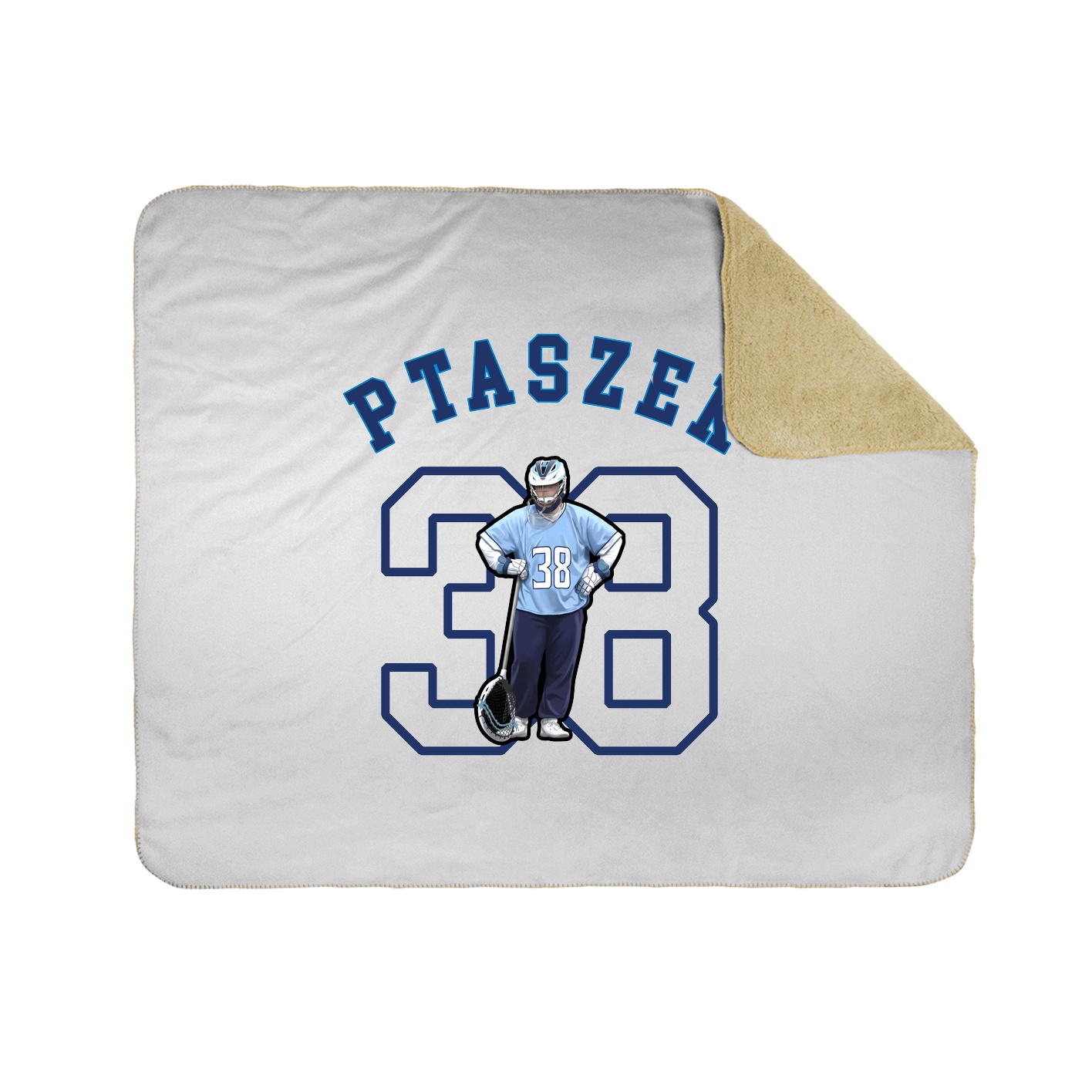 Throw Blanket — Shirsey Arch in White