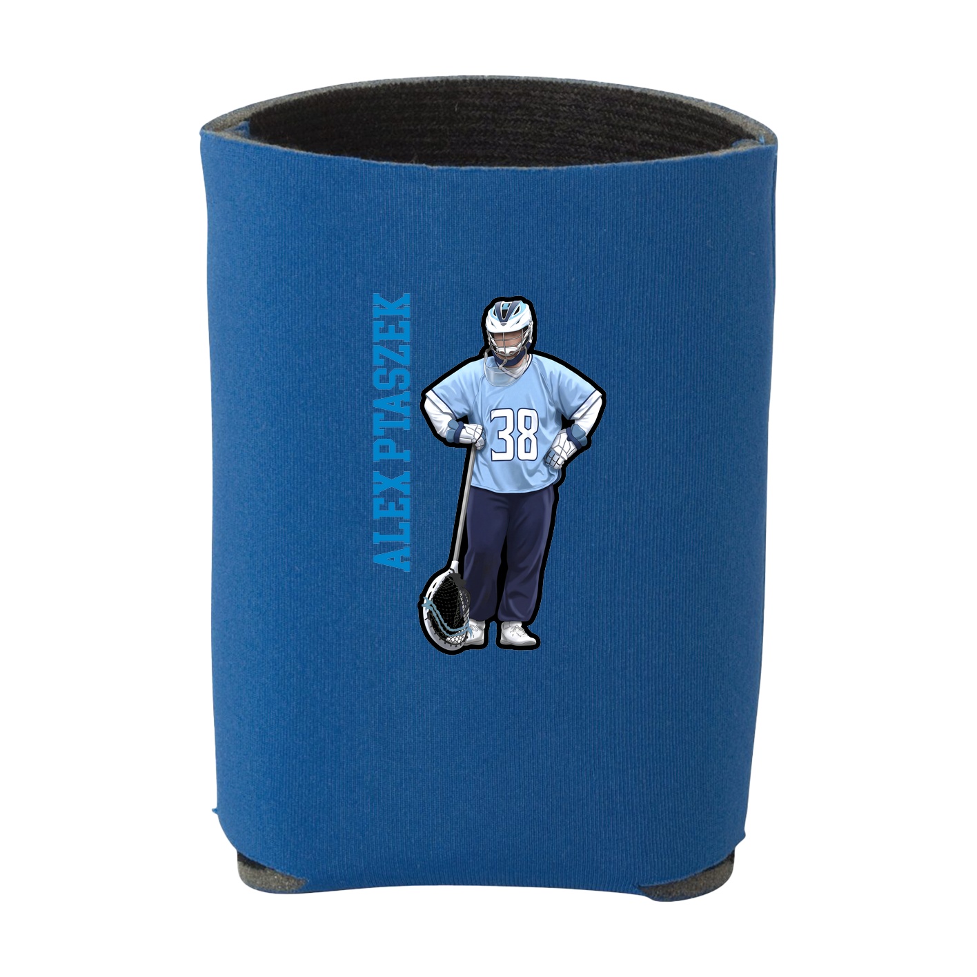 Can Holder — Name Vertical in Royal