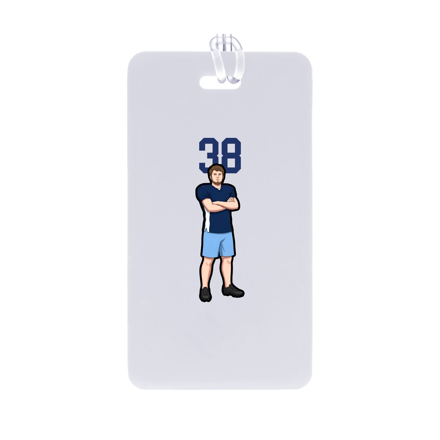Bag Tag — Number Top in Classic
