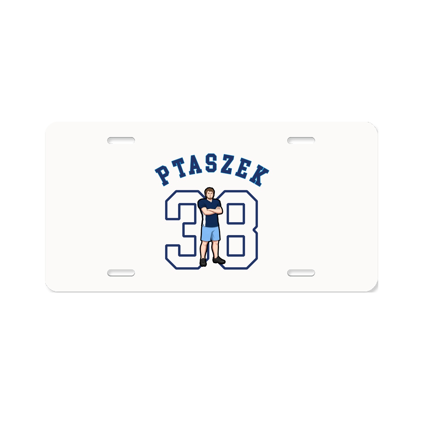 License Plate — Shirsey Arch in Classic