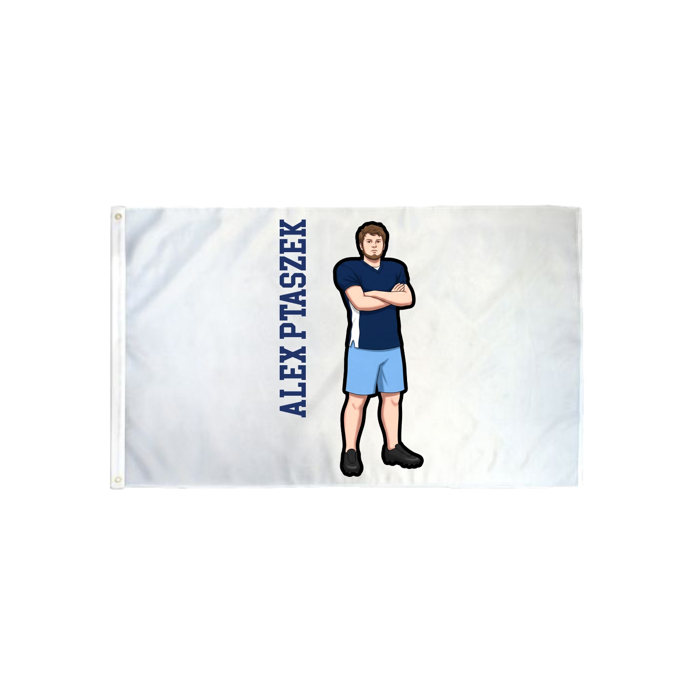 3x5 Flag — Name Vertical in Classic