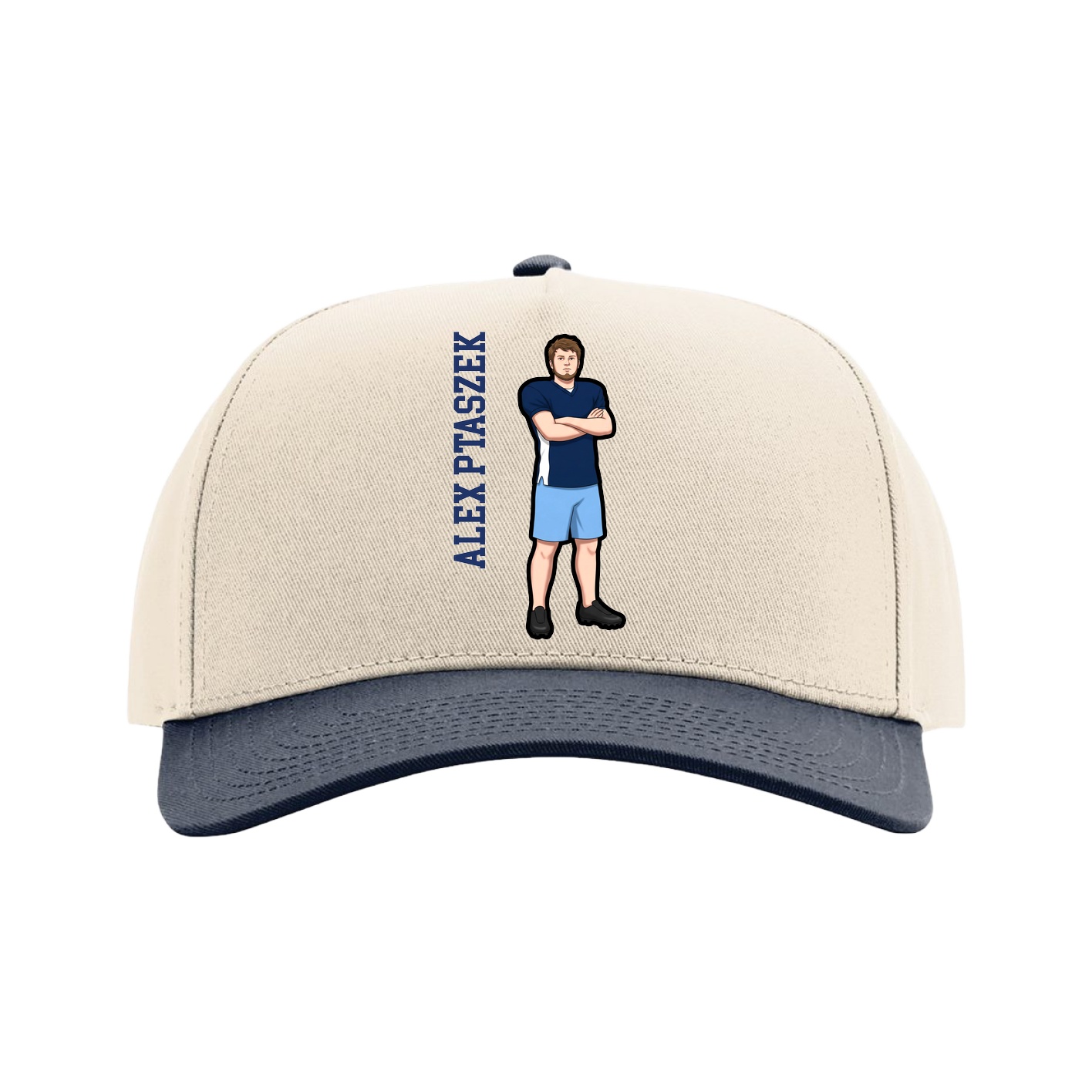 Full Fabric Five-Panel Champ Cap