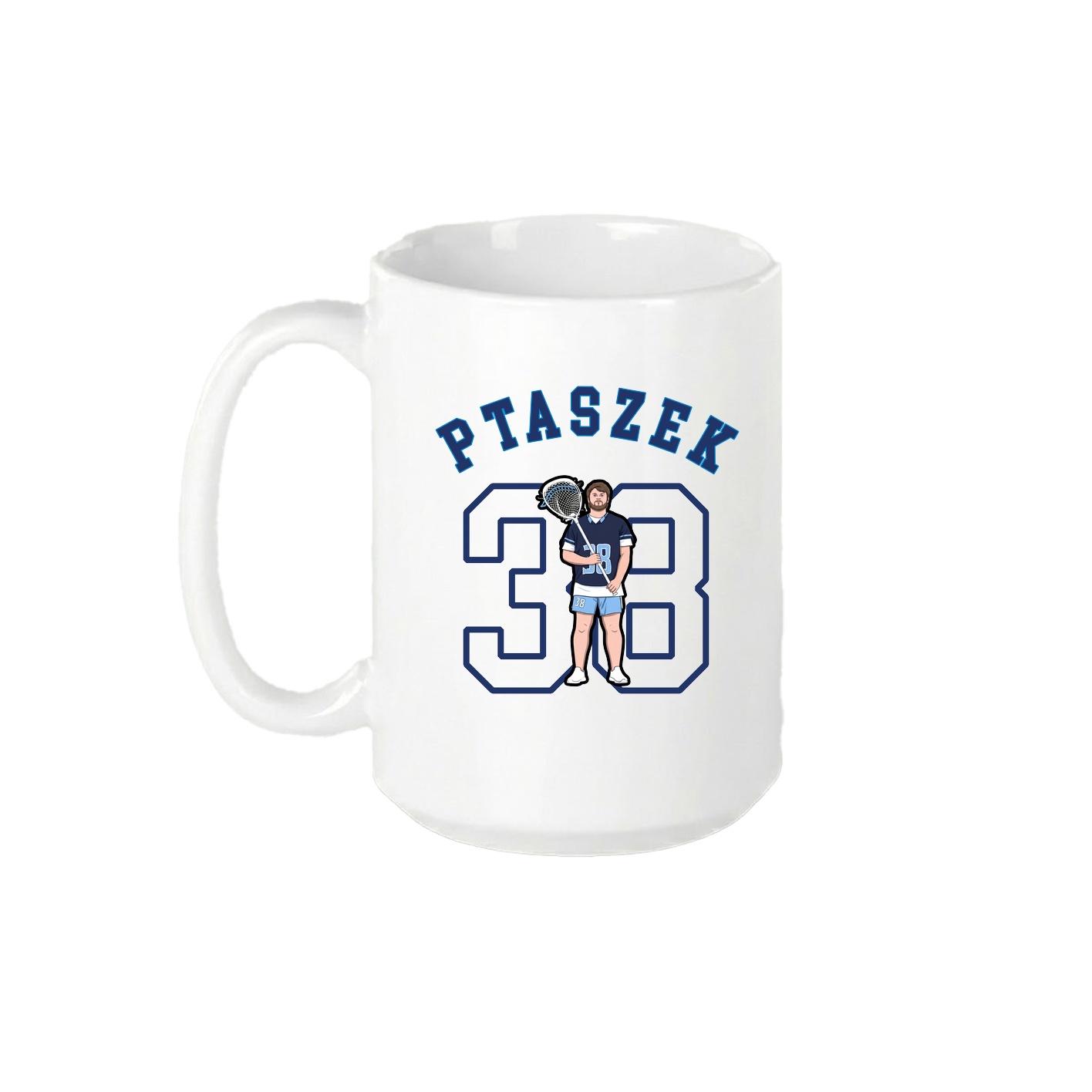15oz Coffee Mug — Shirsey Arch in White