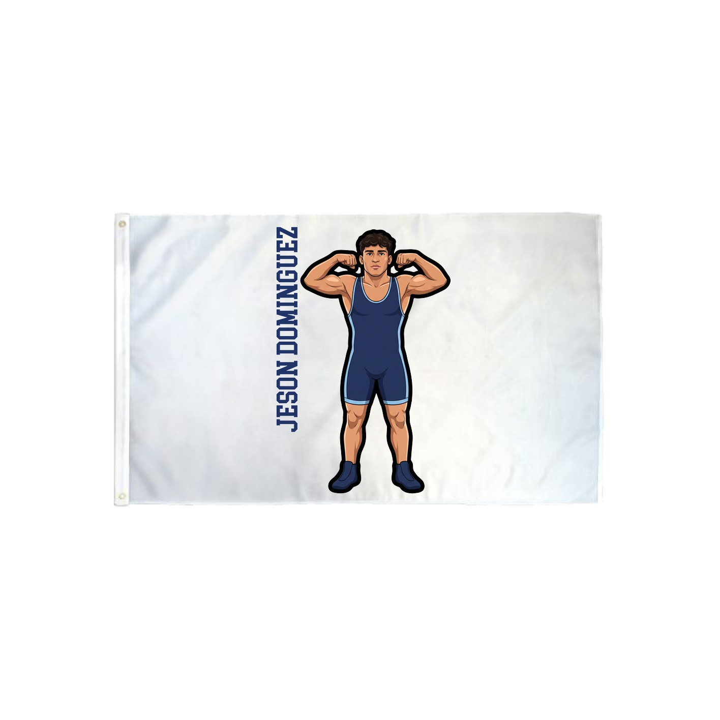 3x5 Flag — Name Vertical in Classic