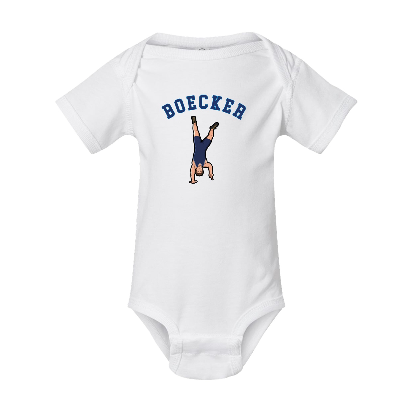 Baby Onesie — Shirsey Arch in White