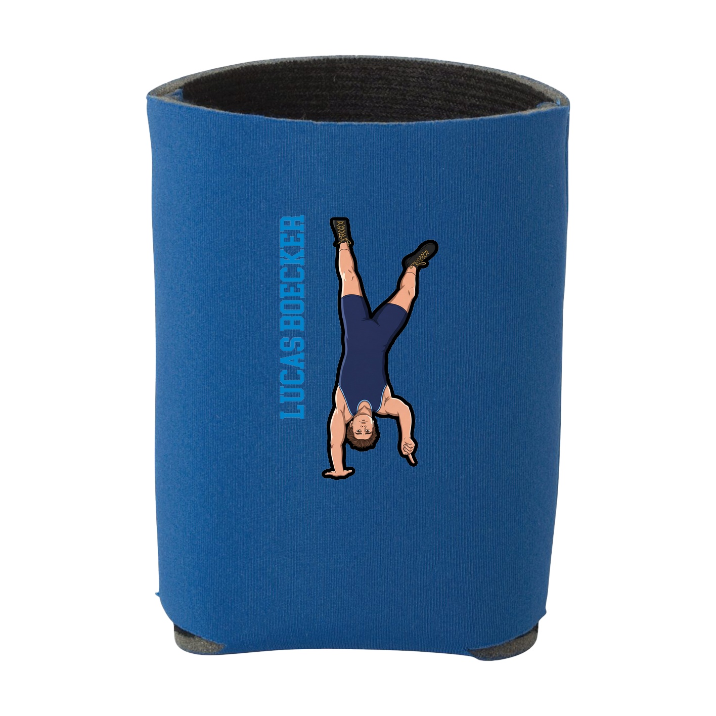 Can Holder — Name Vertical in Royal
