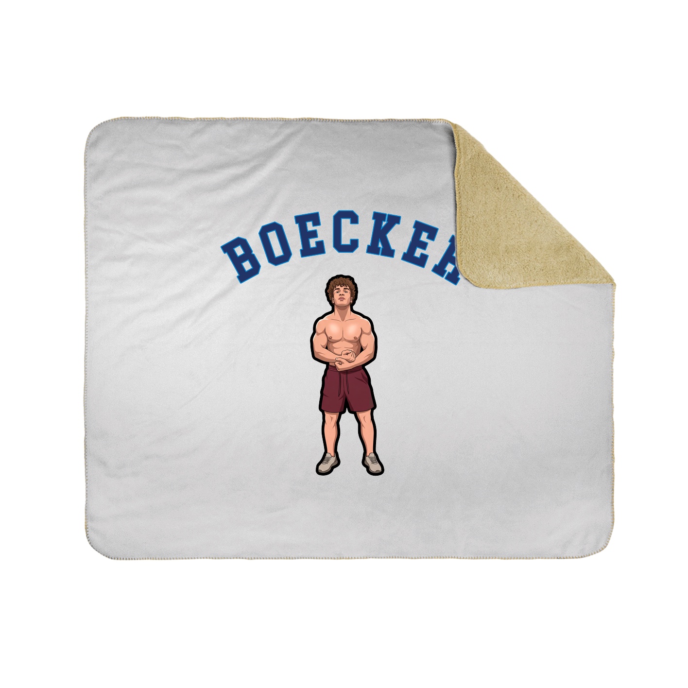 Throw Blanket — Shirsey Arch in White