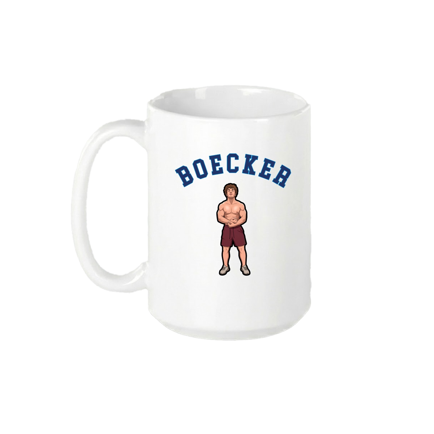 15oz Coffee Mug — Shirsey Arch in White