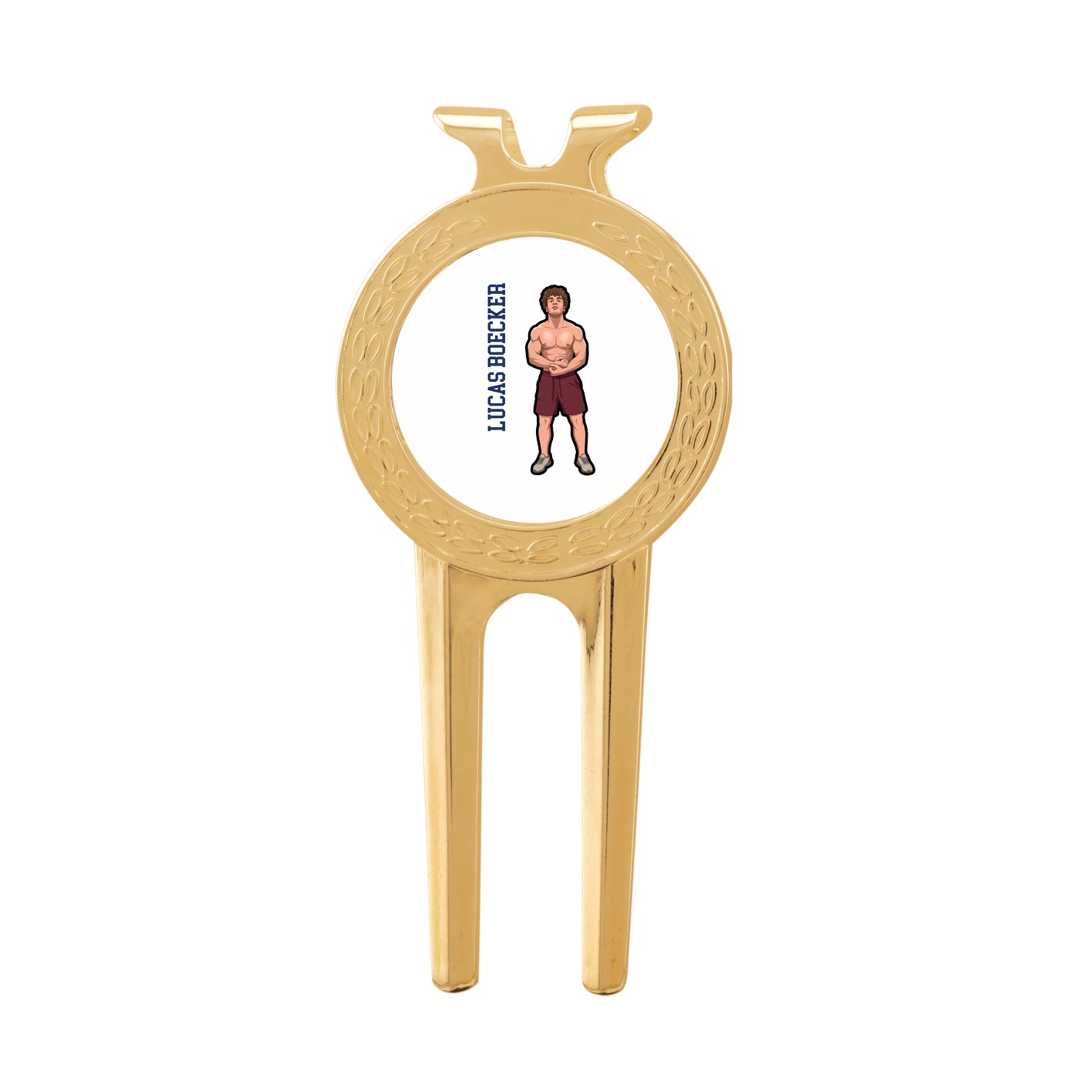 Divot Tool with Ball Marker — Name Vertical in Classic