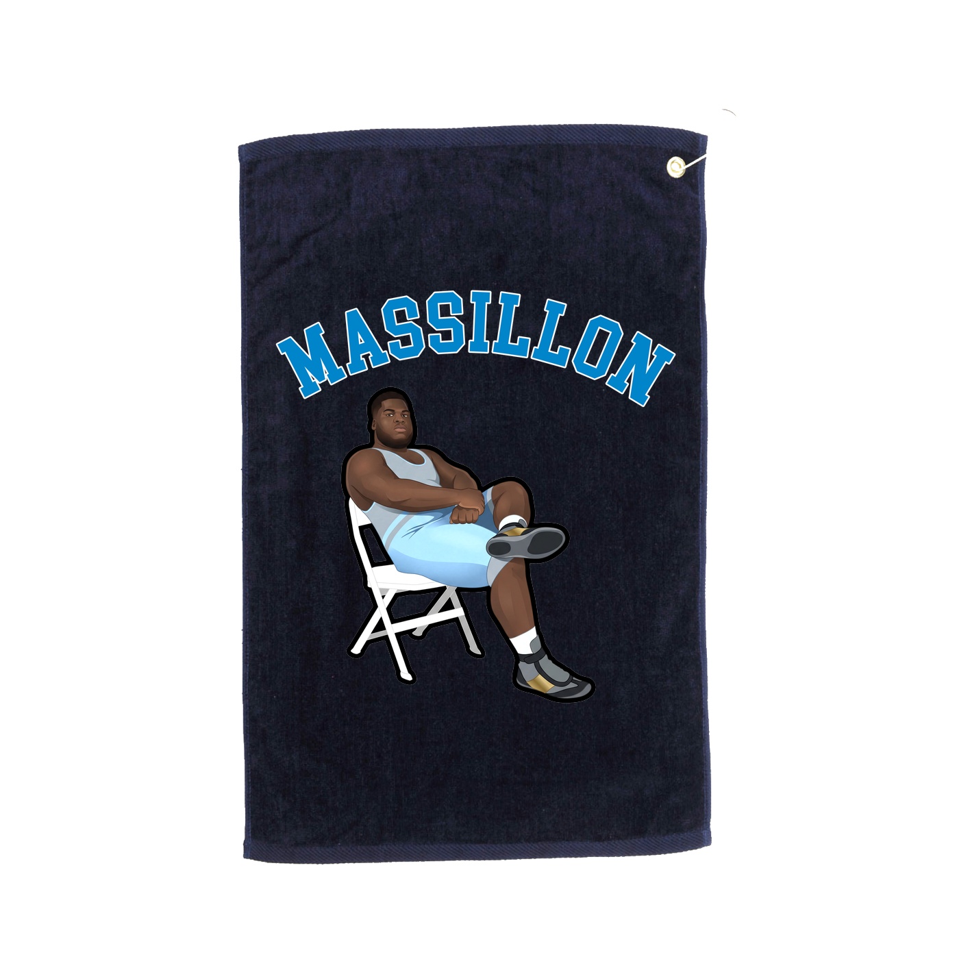 Golf Towel — Shirsey Arch in Navy