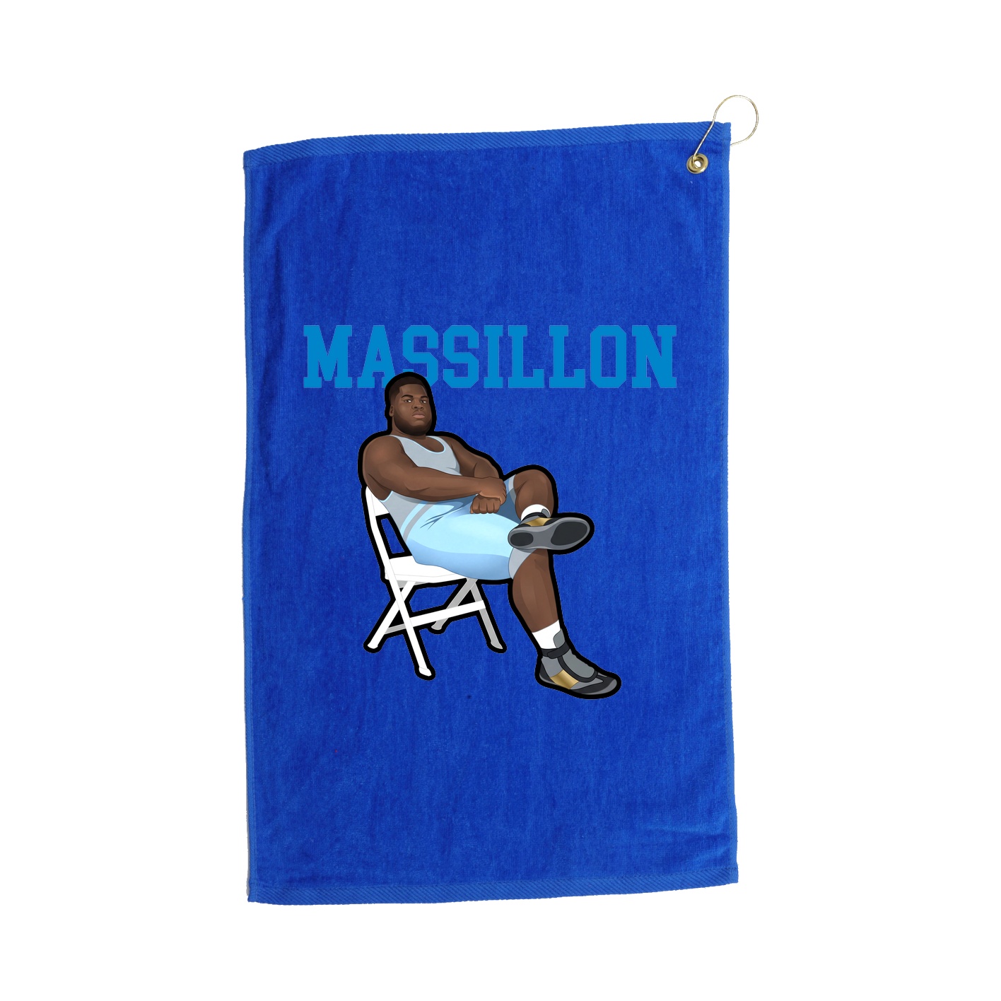 Golf Towel — Shirsey in Royal