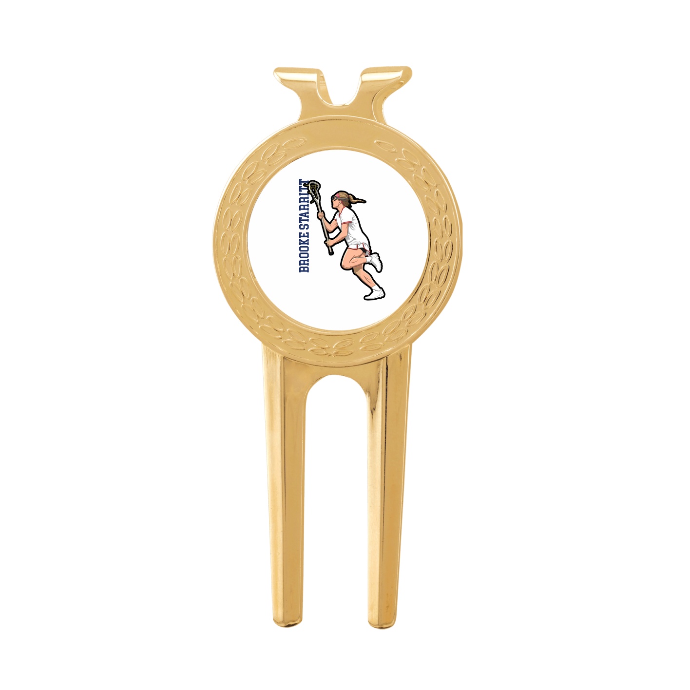 Divot Tool with Ball Marker — Name Vertical in Classic