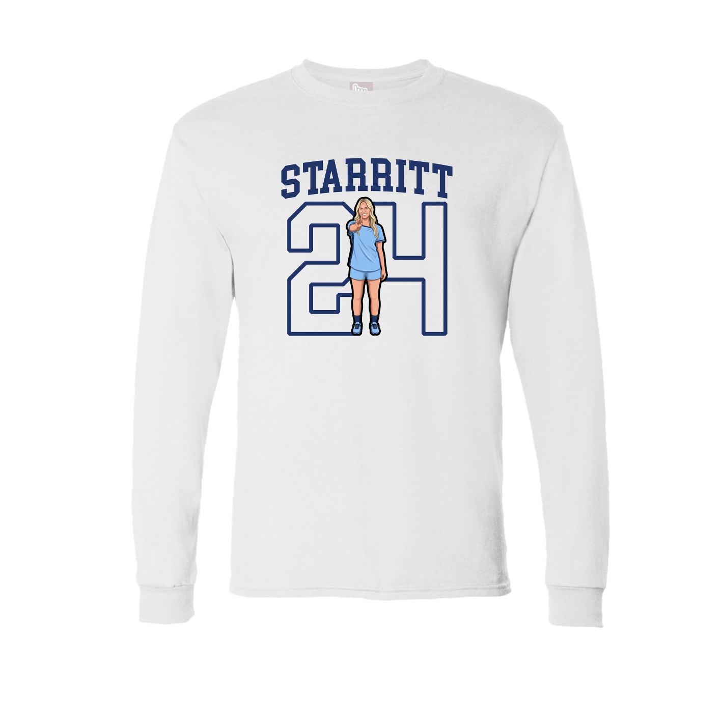 Long Sleeve Tee — Shirsey in White