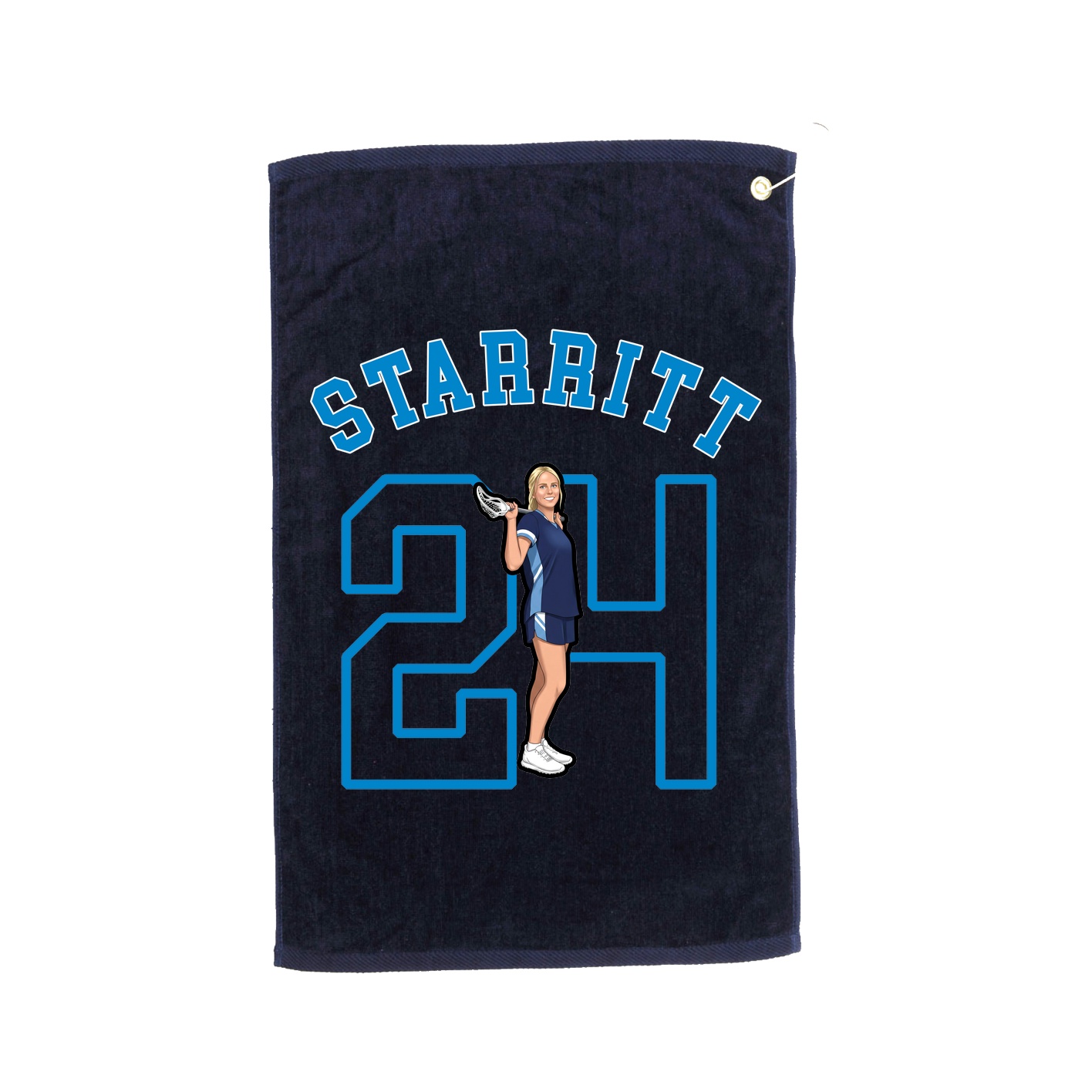 Golf Towel — Shirsey Arch in Navy