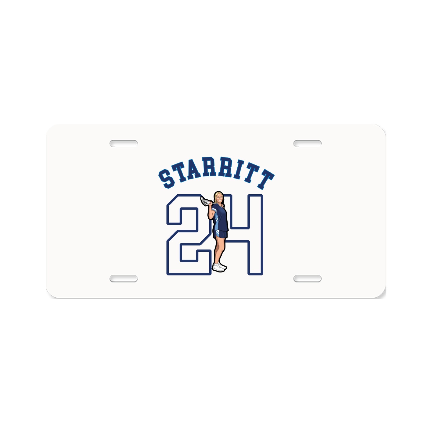 License Plate — Shirsey Arch in Classic