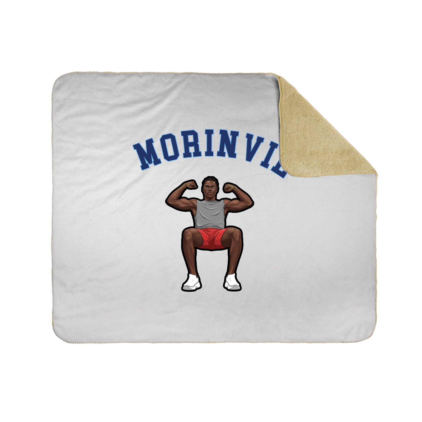 Throw Blanket — Shirsey Arch in White