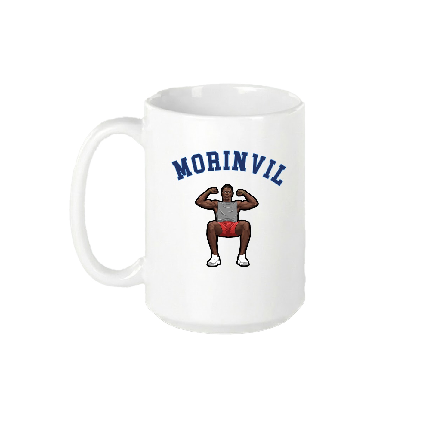 15oz Coffee Mug — Shirsey Arch in White