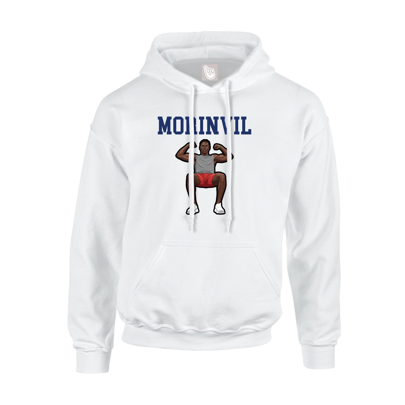 Youth Hoodie — Shirsey in White