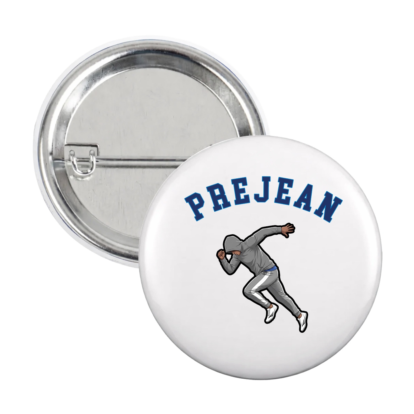 Game Day Button — Shirsey Arch in White