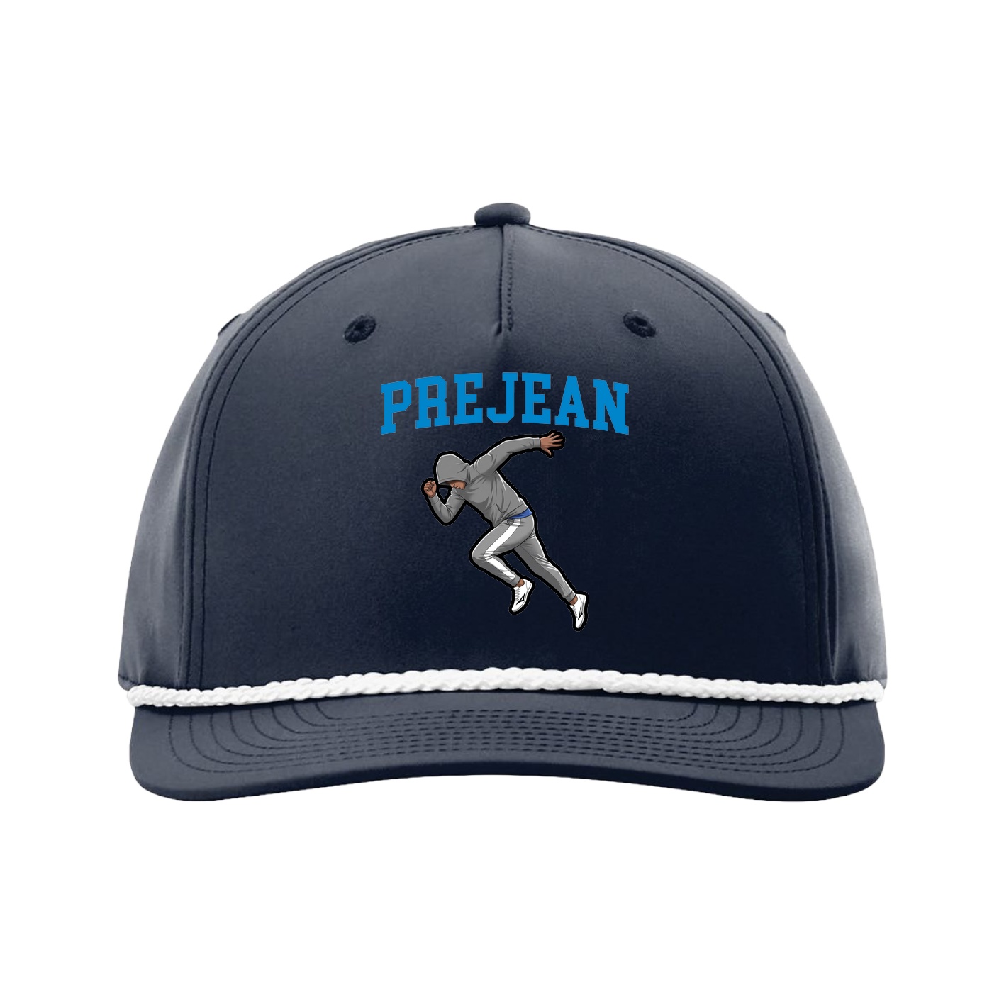 Five-Panel Classic Rope Cap — Shirsey in Navy