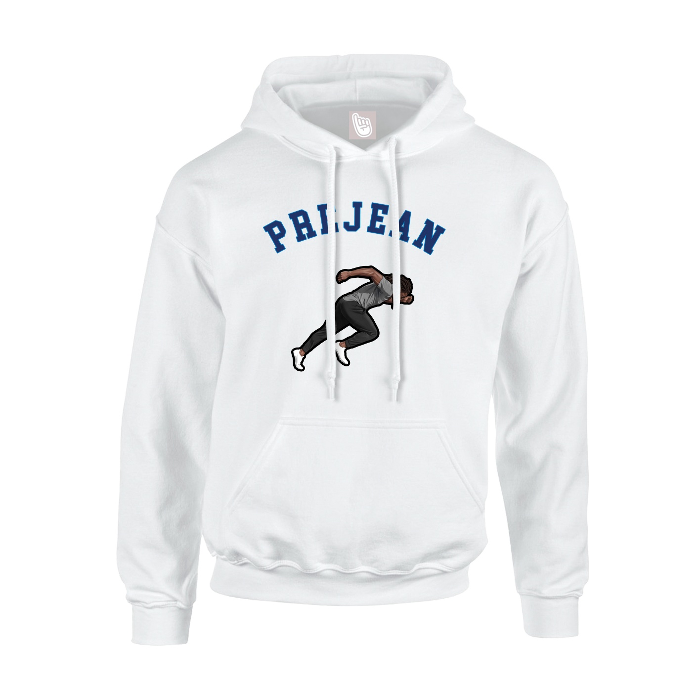 Youth Hoodie — Shirsey Arch in White