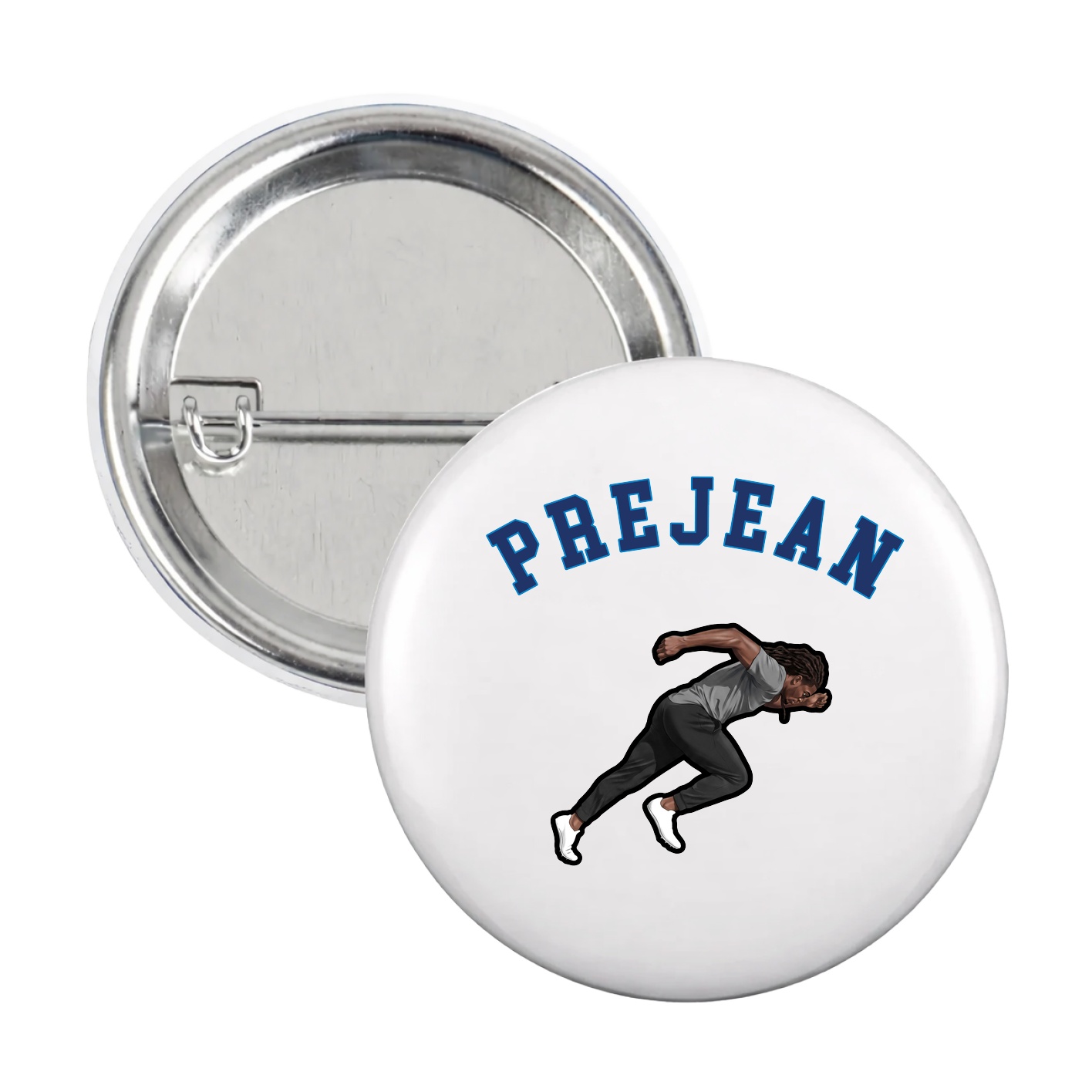 Game Day Button — Shirsey Arch in White