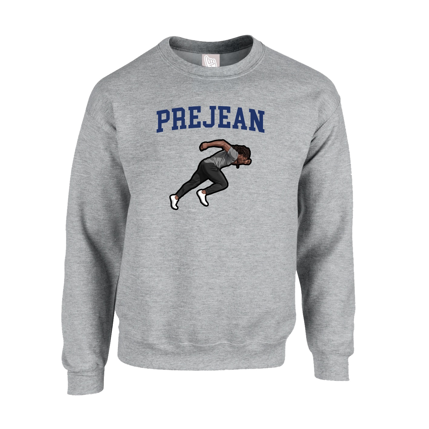 Fleece Crew — Shirsey in Grey