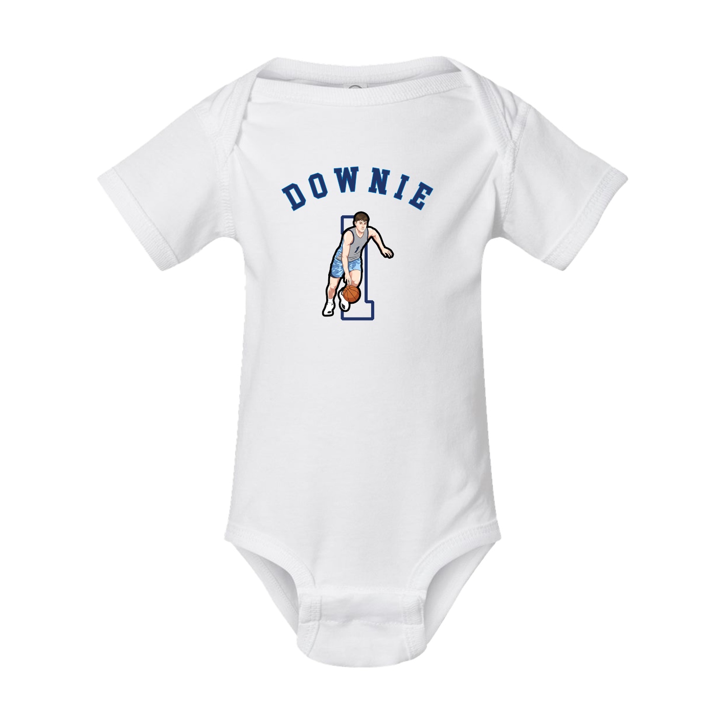 Baby Onesie — Shirsey Arch in White