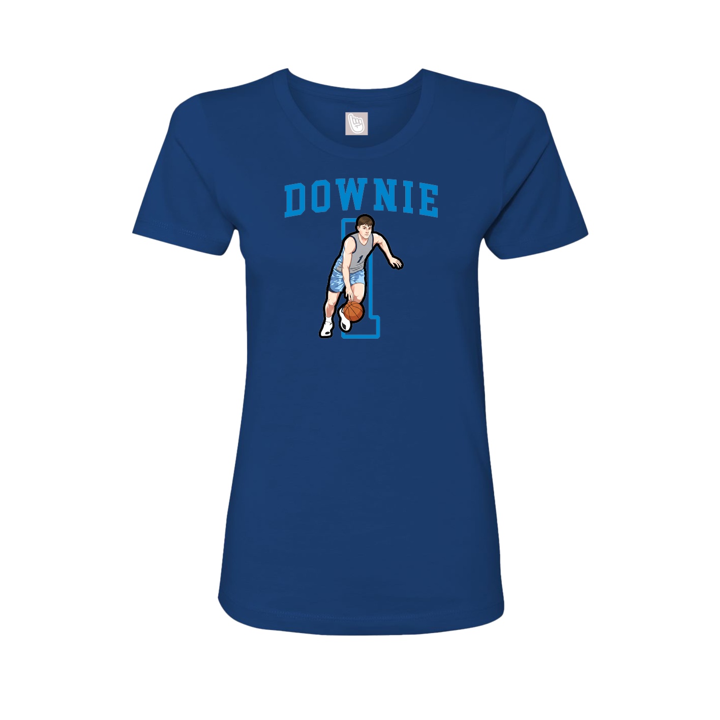 Fitted Women's Tee — Shirsey in Royal