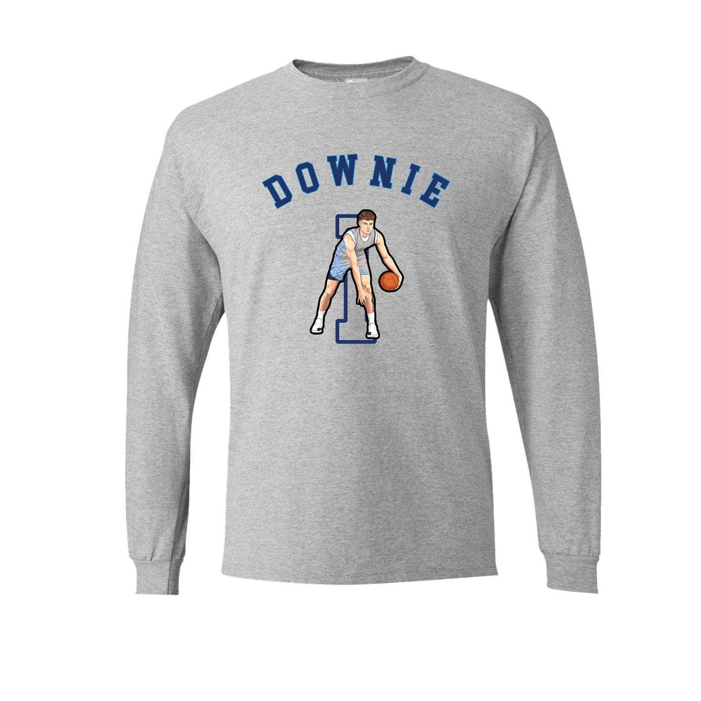 Long Sleeve Tee — Shirsey Arch in Grey
