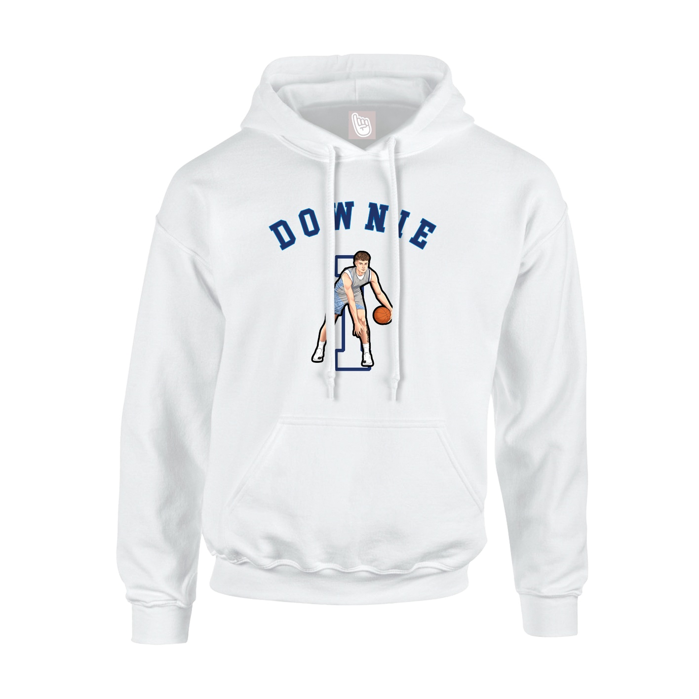Youth Hoodie — Shirsey Arch in White