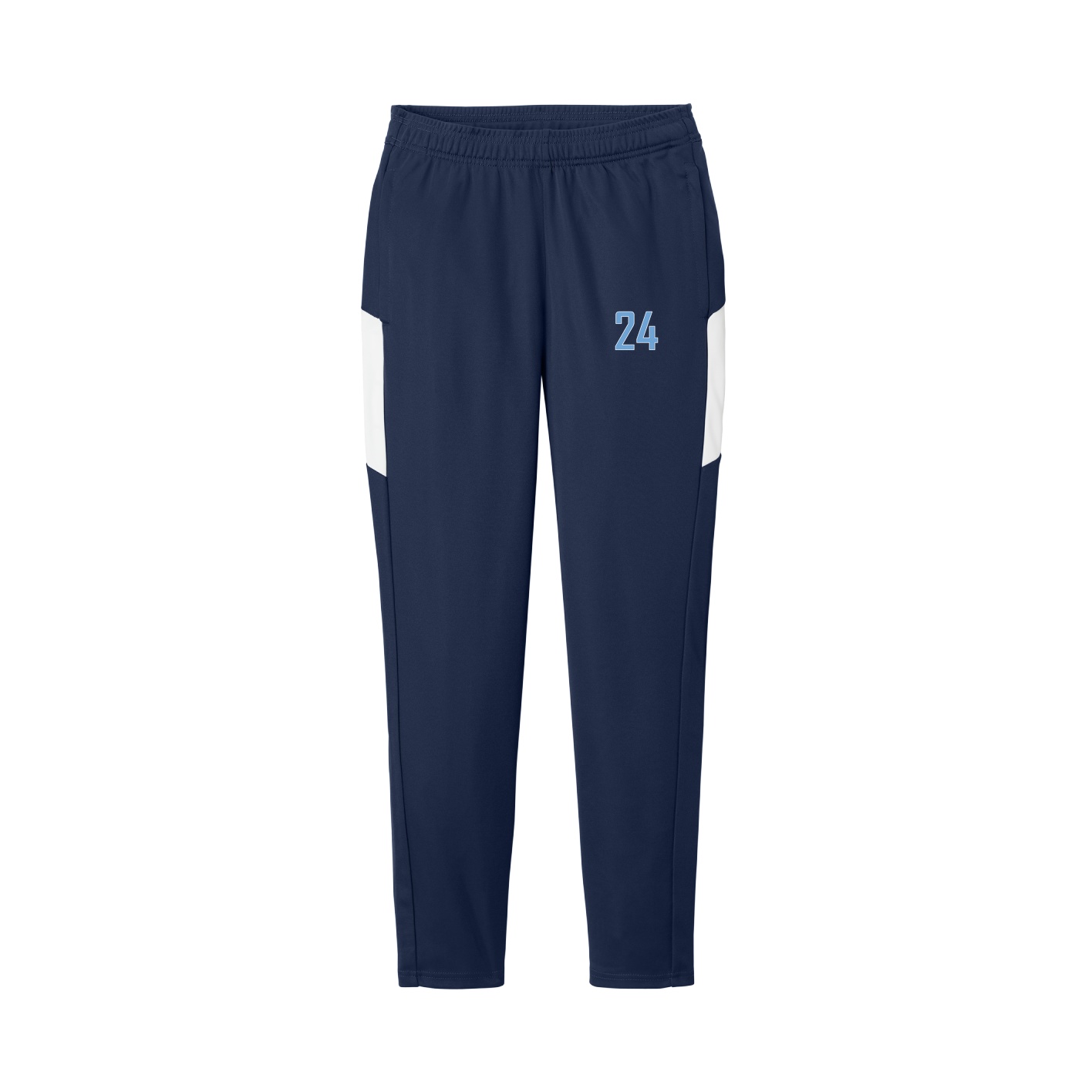 Women's Team Travel Pant — Front Shirsy in Navy/White