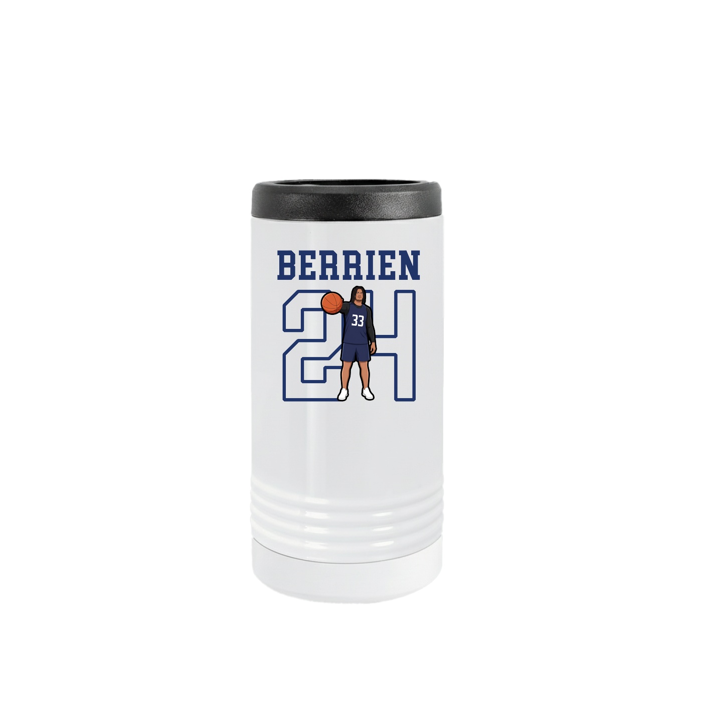 Slim Beverage Holder — Shirsey in White