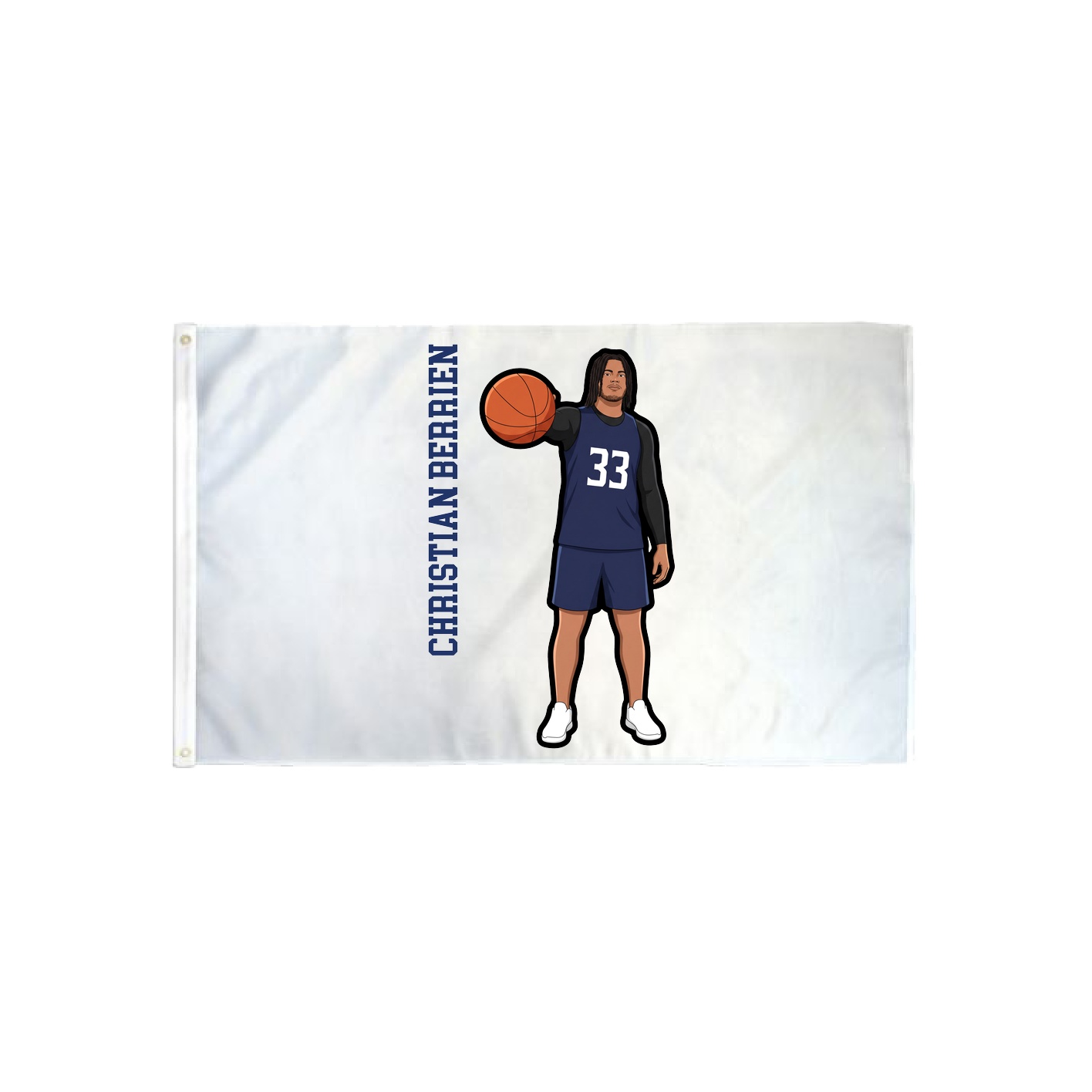 3x5 Flag — Name Vertical in Classic