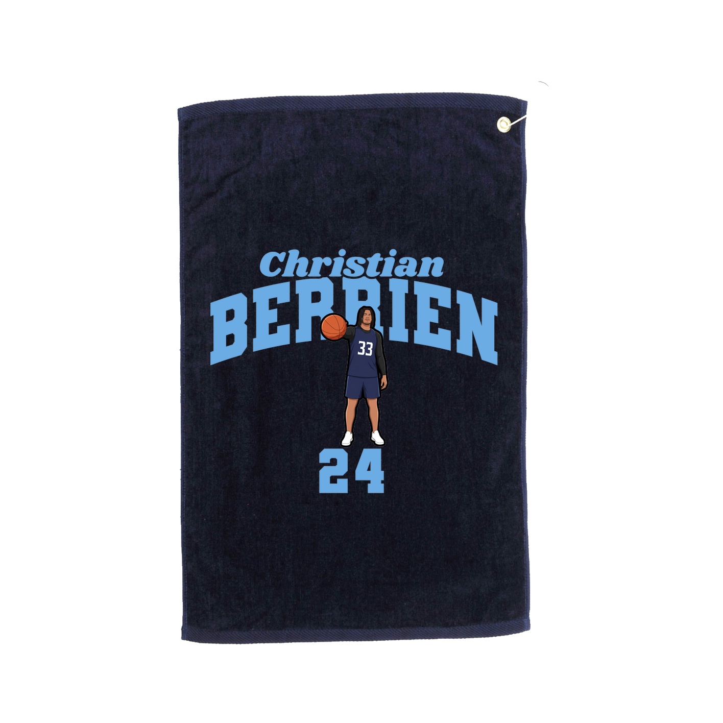 Golf Towel — Signature Arch in Navy