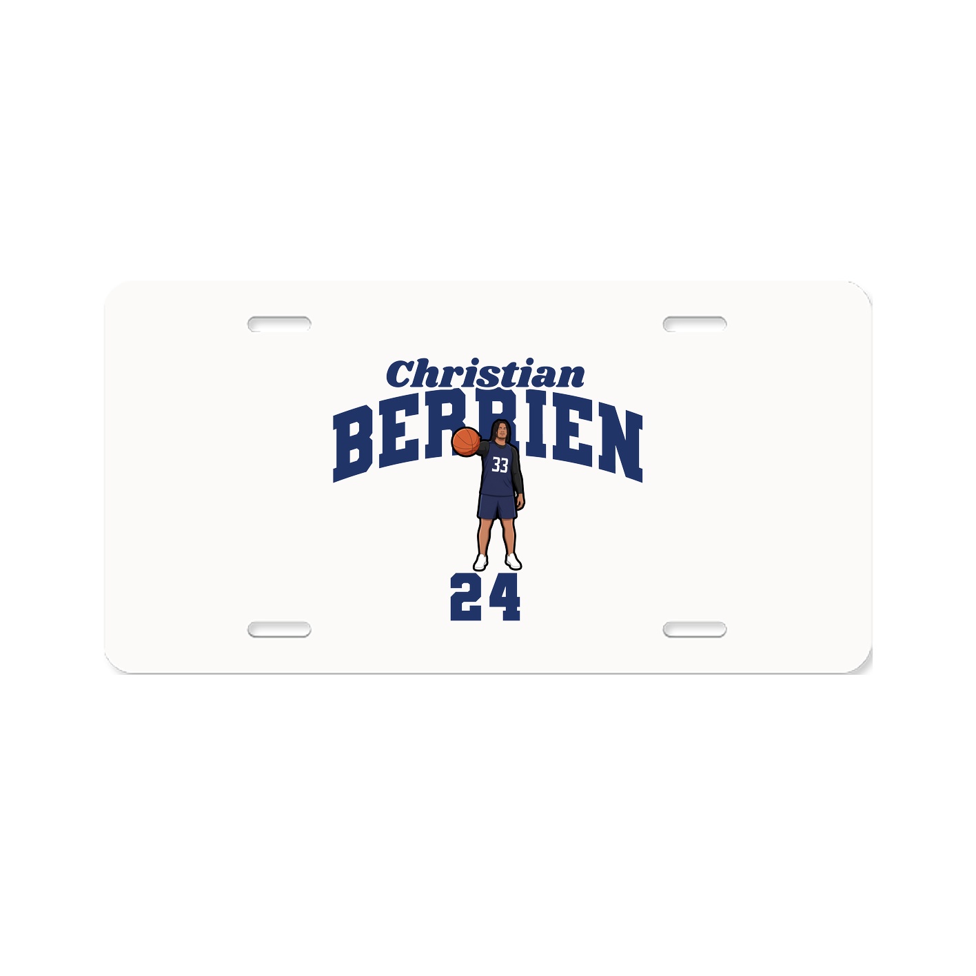 License Plate — Signature Arch in Classic