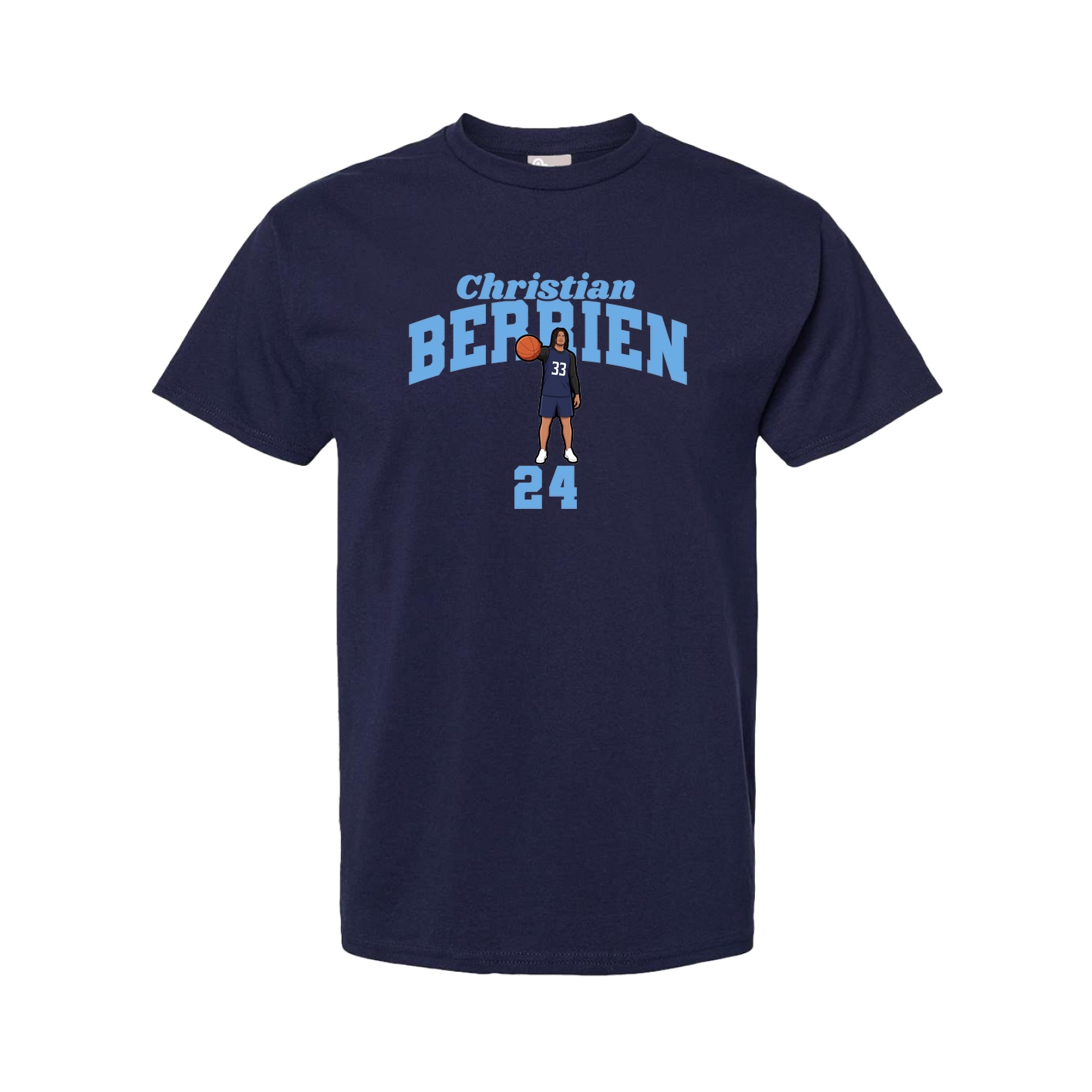 Youth Tee — Signature Arch in Navy
