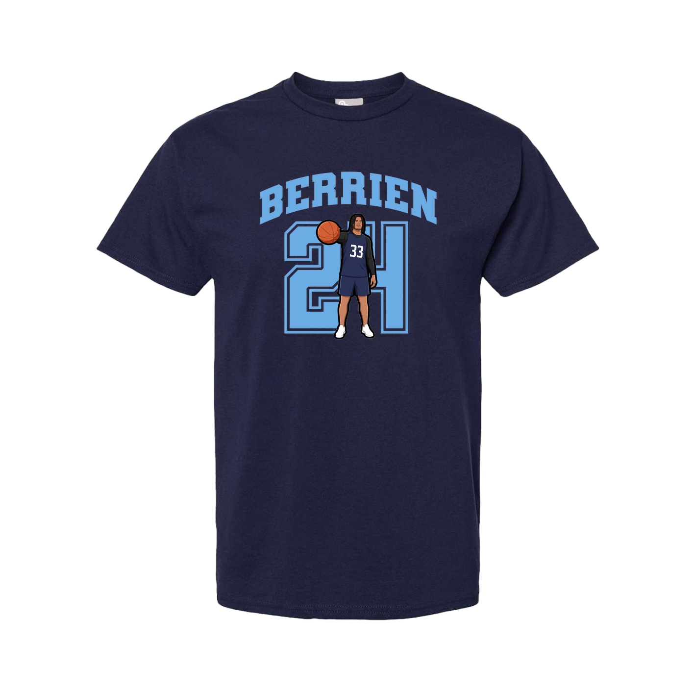 Tee — Number in Navy
