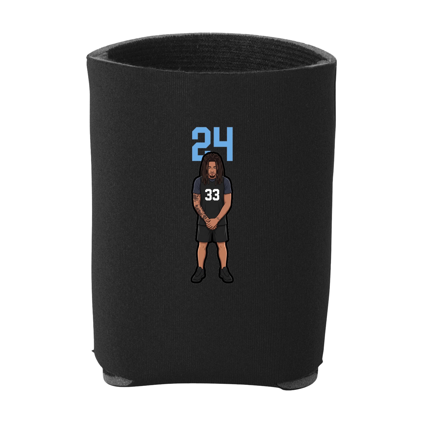 Can Holder — Number Top in Black