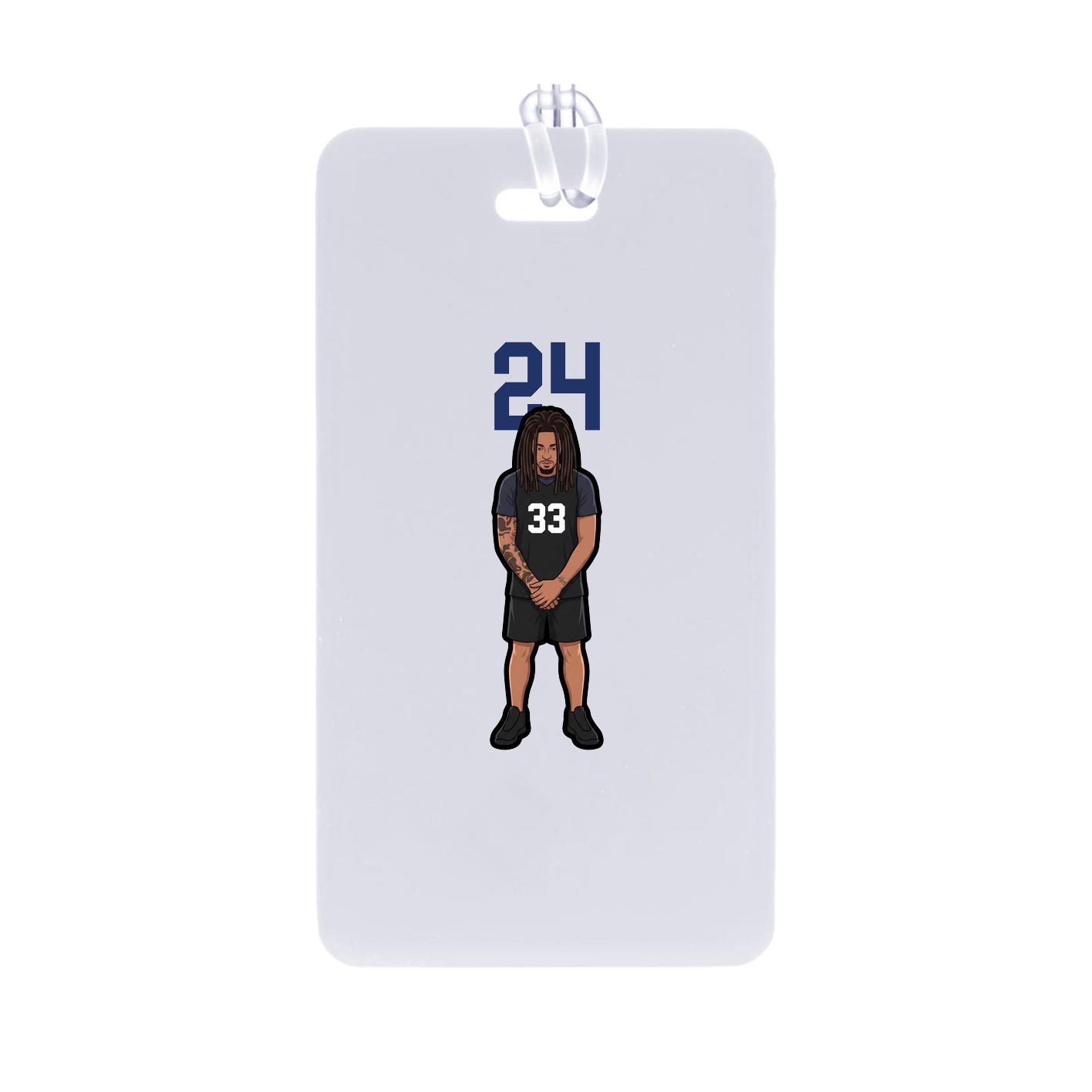 Bag Tag — Number Top in Classic
