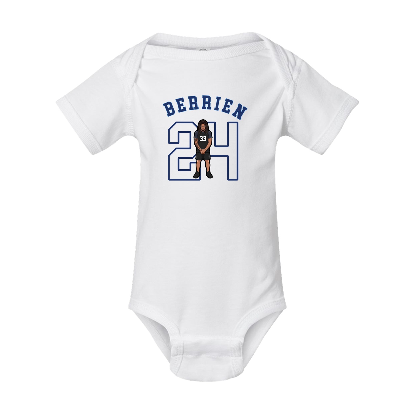 Baby Onesie — Shirsey Arch in White