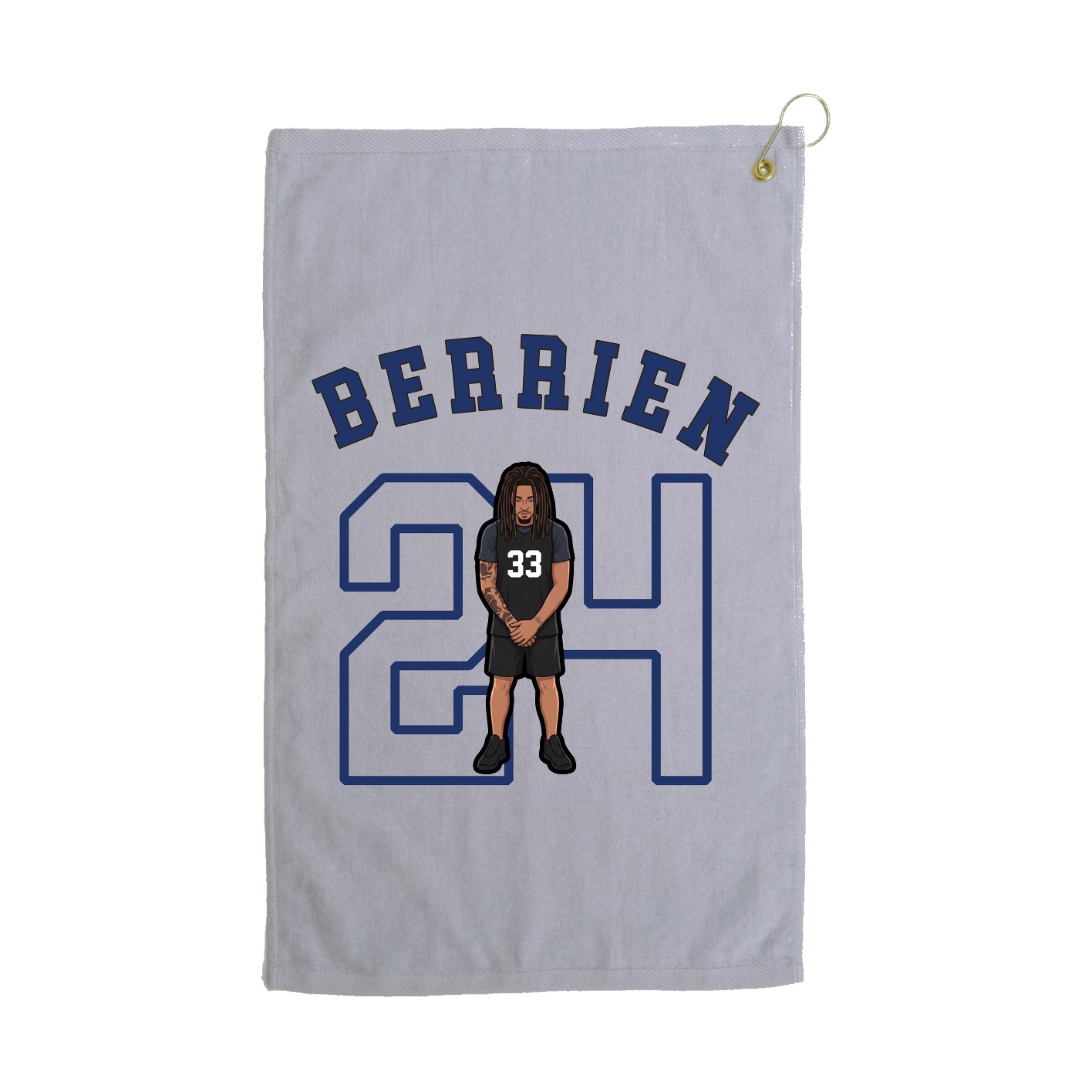 Golf Towel — Shirsey Arch in Grey