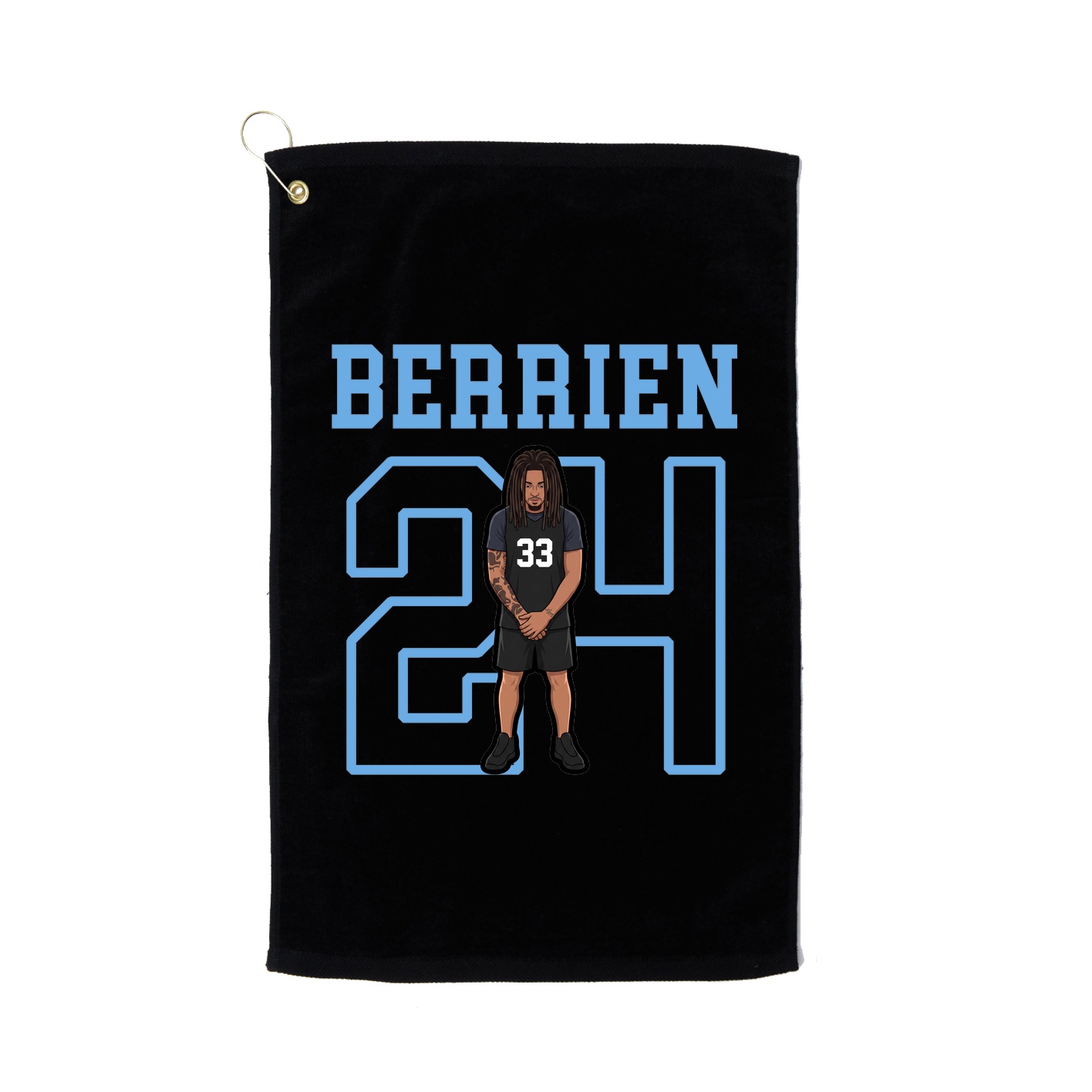 Golf Towel — Shirsey in Black