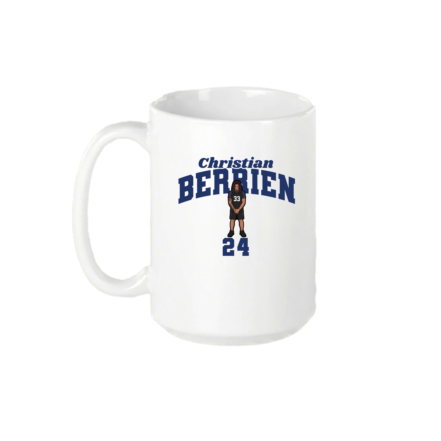 15oz Coffee Mug — Signature Arch in White