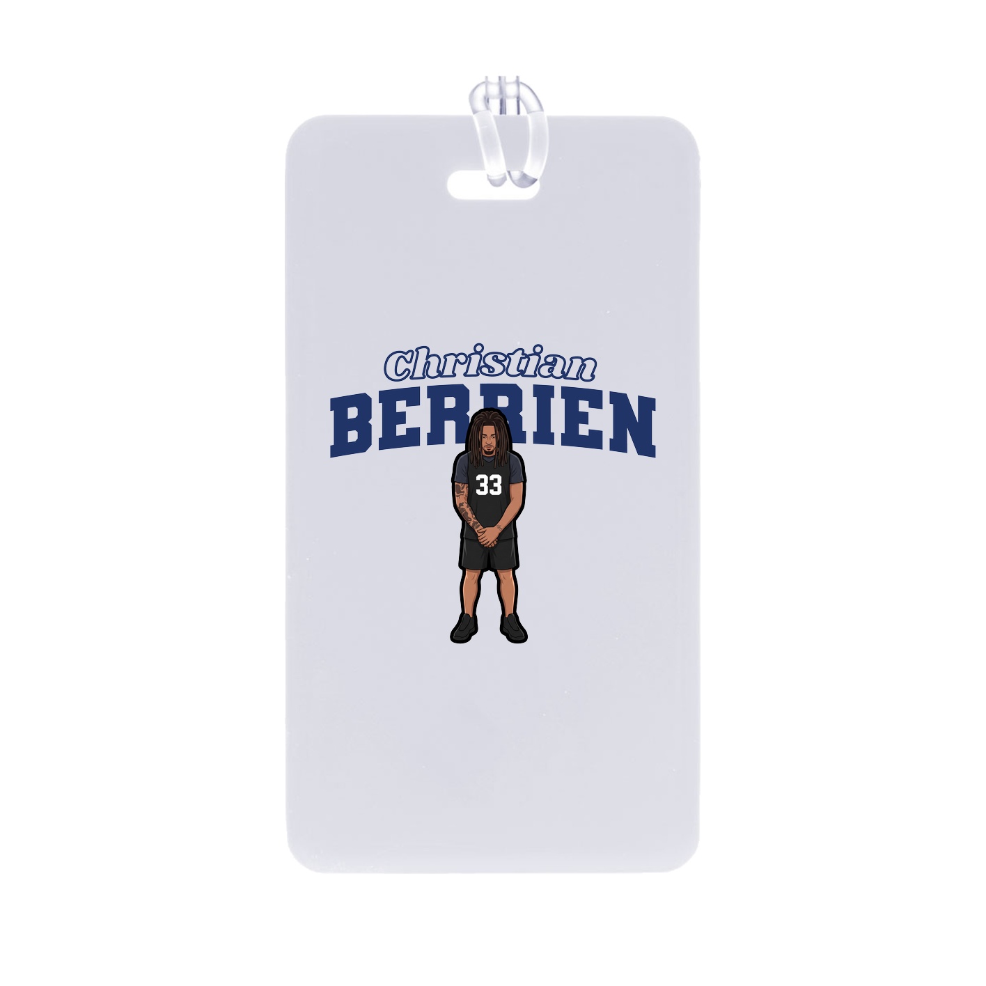 Bag Tag — Name Arch in Classic