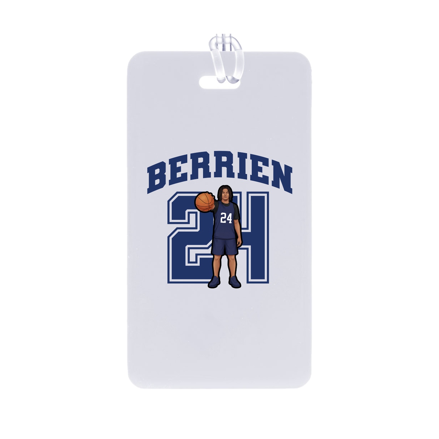 Bag Tag — Number in Classic
